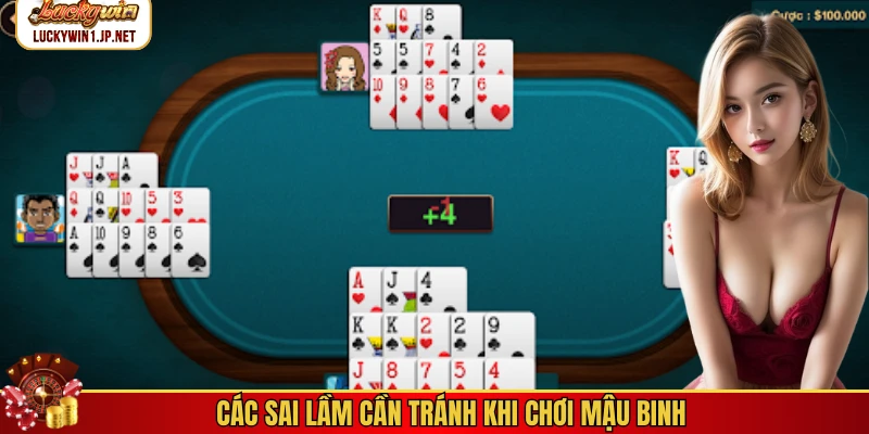 Các sai lầm cần tránh khi chơi mậu binh Các sai lầm cần tránh khi chơi mậu binh